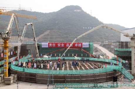 Yangjiang 6 first concrete 460 (CNEC)